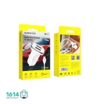 شارژر فندکی بروفون مدل BZ12 (با کابل آیفون) - تصویر 2