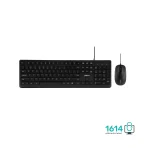 کیبورد و ماوس سیمی هترون مدل HKC215