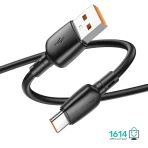 کابل شارژر تایپ سی بروفون مدل BX93 1M 100W