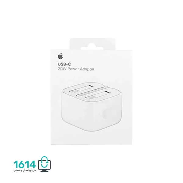 شارژر آیفون اصل مدل MHJF3ZEA Type-C 20W