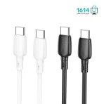 کابل تایپ سی به تایپ سی بروفون مدل BX93 1M 60W