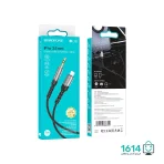 کابل لايتينينگ به AUX بروفون مدل BL15 1M
