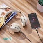 کابل لايتينينگ به AUX بروفون مدل BL15 1M