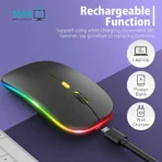 ماوس بیسیم اچ پی مدل W10 RGB