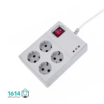 محافظ برق 4 خانه 3 متری پارت الکتريک مدل PE-894
