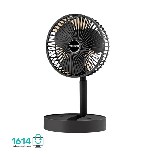 پنکه رومیزی شارژی TELESCOPIC FOLDING