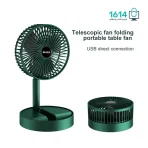 پنکه رومیزی شارژی TELESCOPIC FOLDING