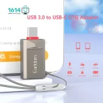 تبدیل OTG تایپ سی به USB ارلدام مدل OT88C
