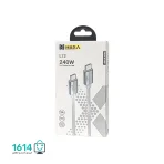 کابل تایپ سی به تایپ سی نکسا مدل L72 1.8M 240W