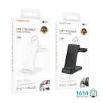 شارژر وایرلس بروفون مدل BQ33 3IN1