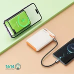 پاوربانک وایرلس بروفون مدل BJ69 ظرفیت 10000mAh 20W+QC3.0