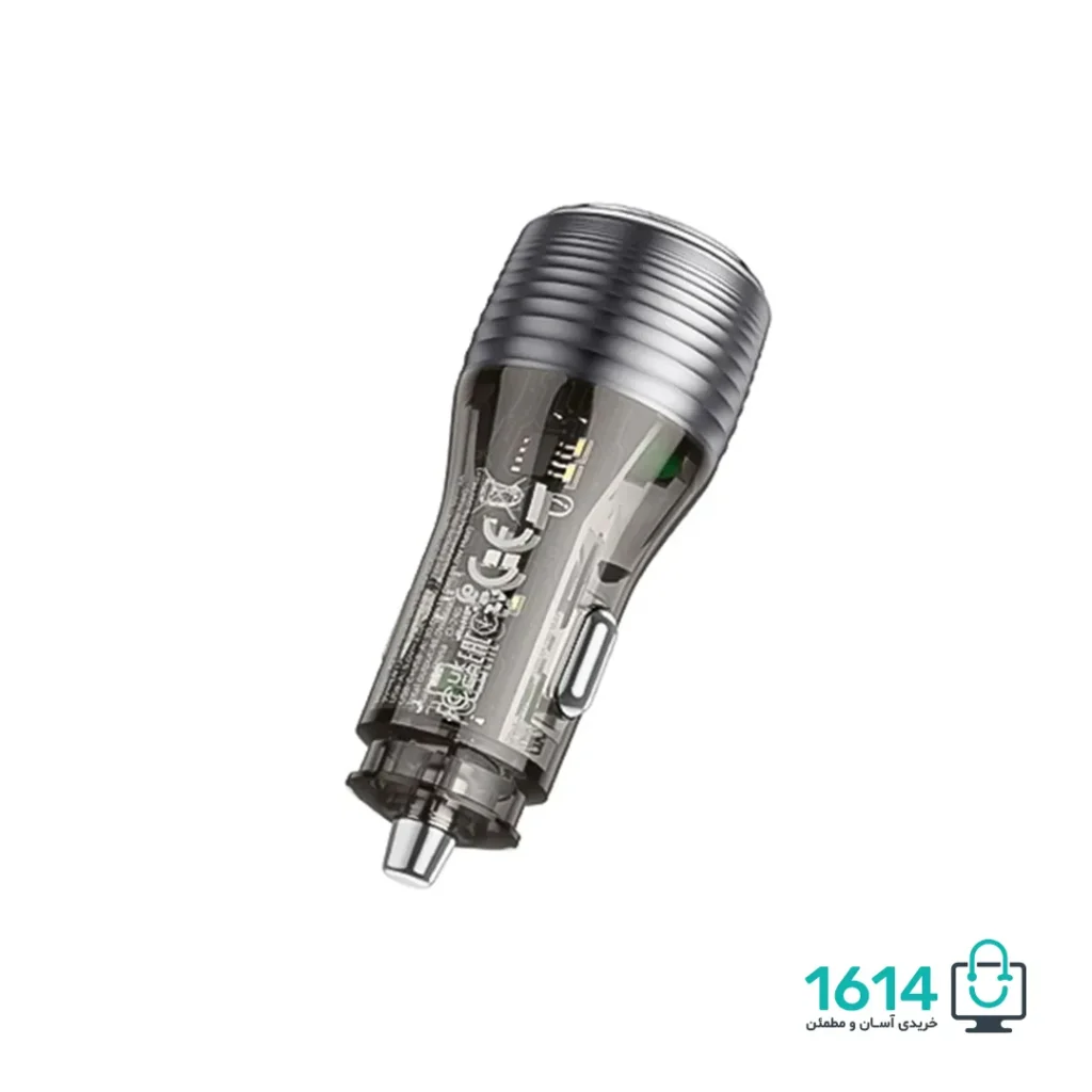 شارژر فندکی نکسا مدل R230 USB-AUSB-C PD 48W