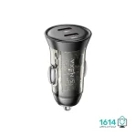 شارژر فندکی نکسا مدل R25 2USB-C PD 45W