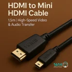 کابل تصویر HDMI به MINI HDMI مدل 1.5M
