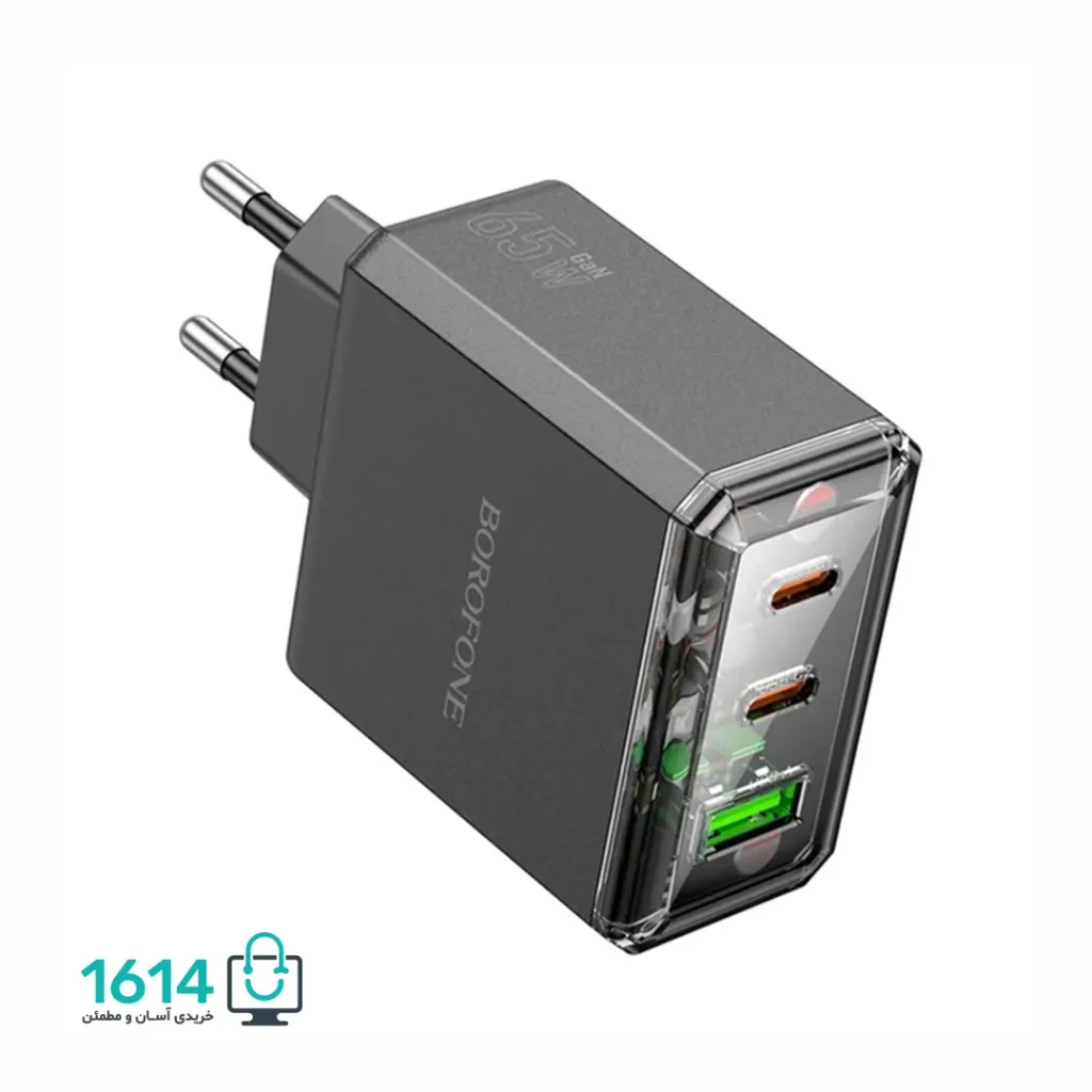شارژر بروفون مدل BAS34A 2PD+1U QC3 65W