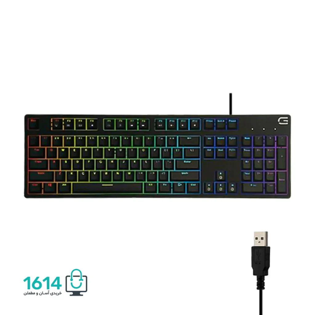 کیبورد سیمی گیمینگ دل مدل KB5223D